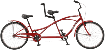 single speed tandem bike rental by Wheel Fun Rentals
